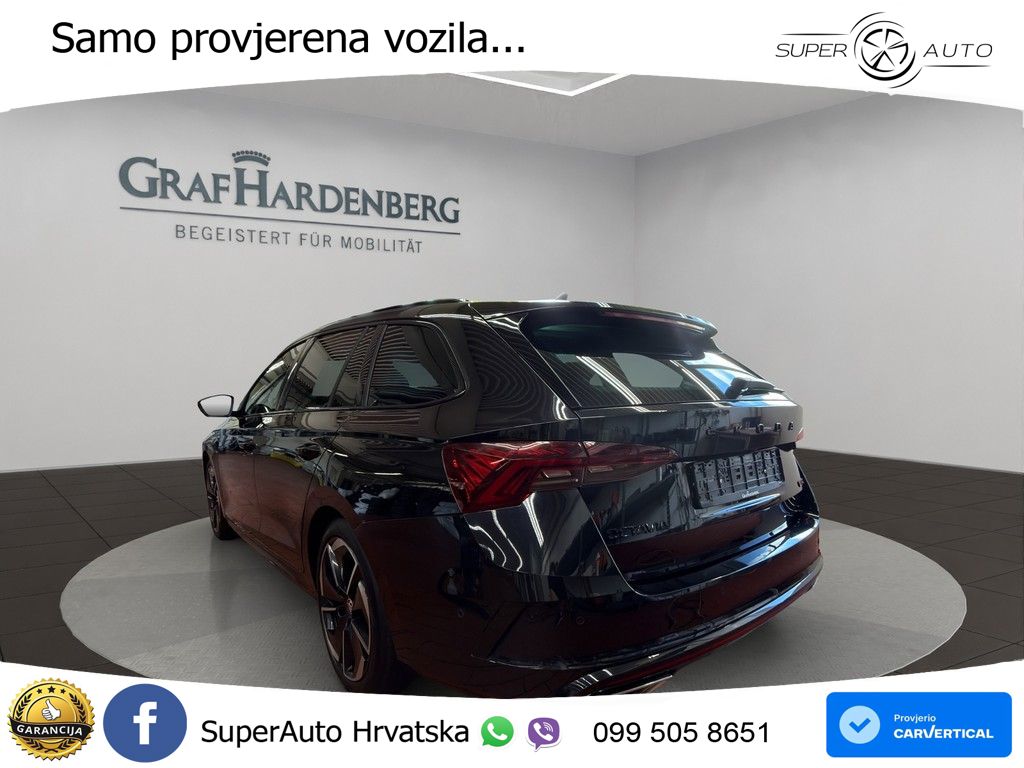Škoda Octavia Combi RS 2.0 TDI (200 KS) DSG MATRIX+GR SJED+KAM