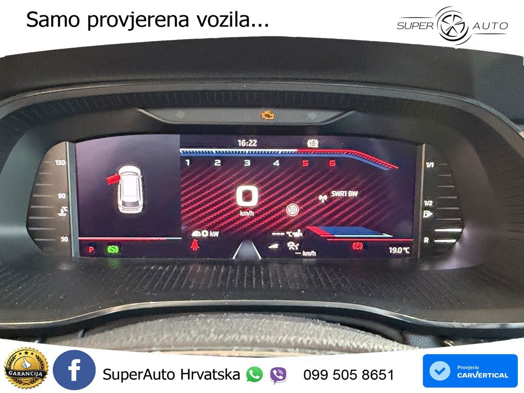 Škoda Octavia Combi RS 2.0 TDI (200 KS) DSG MATRIX+GR SJED+KAM