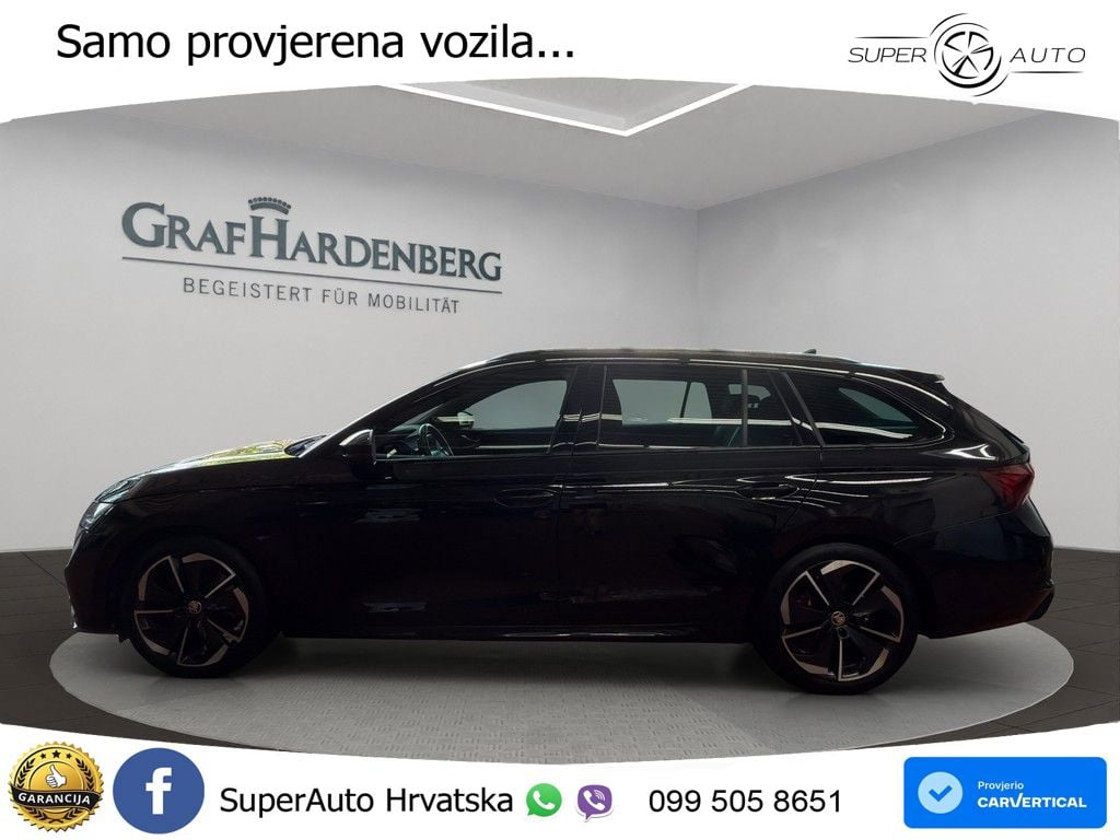 Škoda Octavia Combi RS 2.0 TDI (200 KS) DSG MATRIX+GR SJED+KAM
