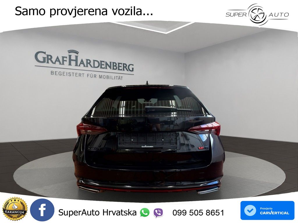 Škoda Octavia Combi RS 2.0 TDI (200 KS) DSG MATRIX+GR SJED+KAM