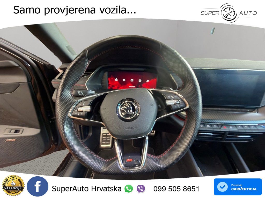 Škoda Octavia Combi RS 2.0 TDI (200 KS) DSG MATRIX+GR SJED+KAM