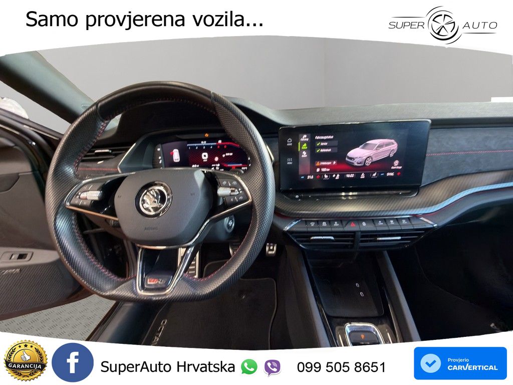 Škoda Octavia Combi RS 2.0 TDI (200 KS) DSG MATRIX+GR SJED+KAM