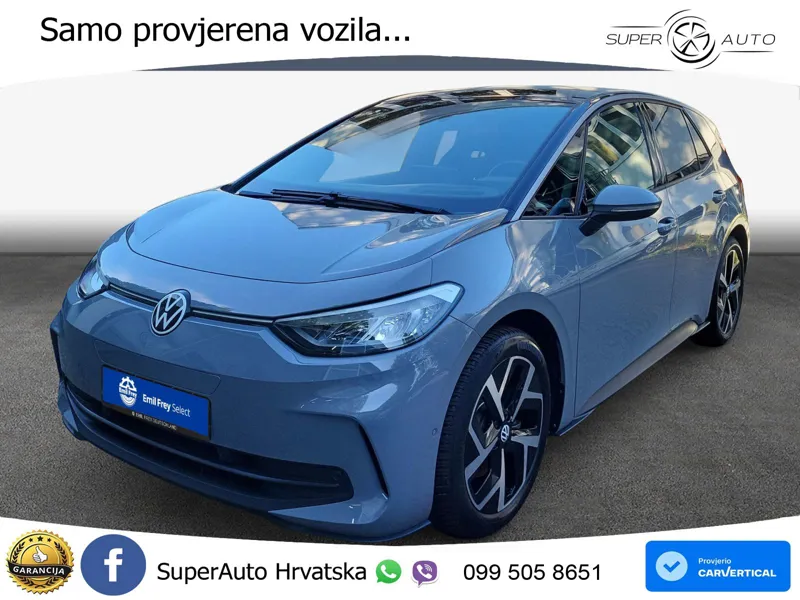 Volkswagen ID.3 Pro 62 kWh (204 KS) LED+GR SJED+ACC
