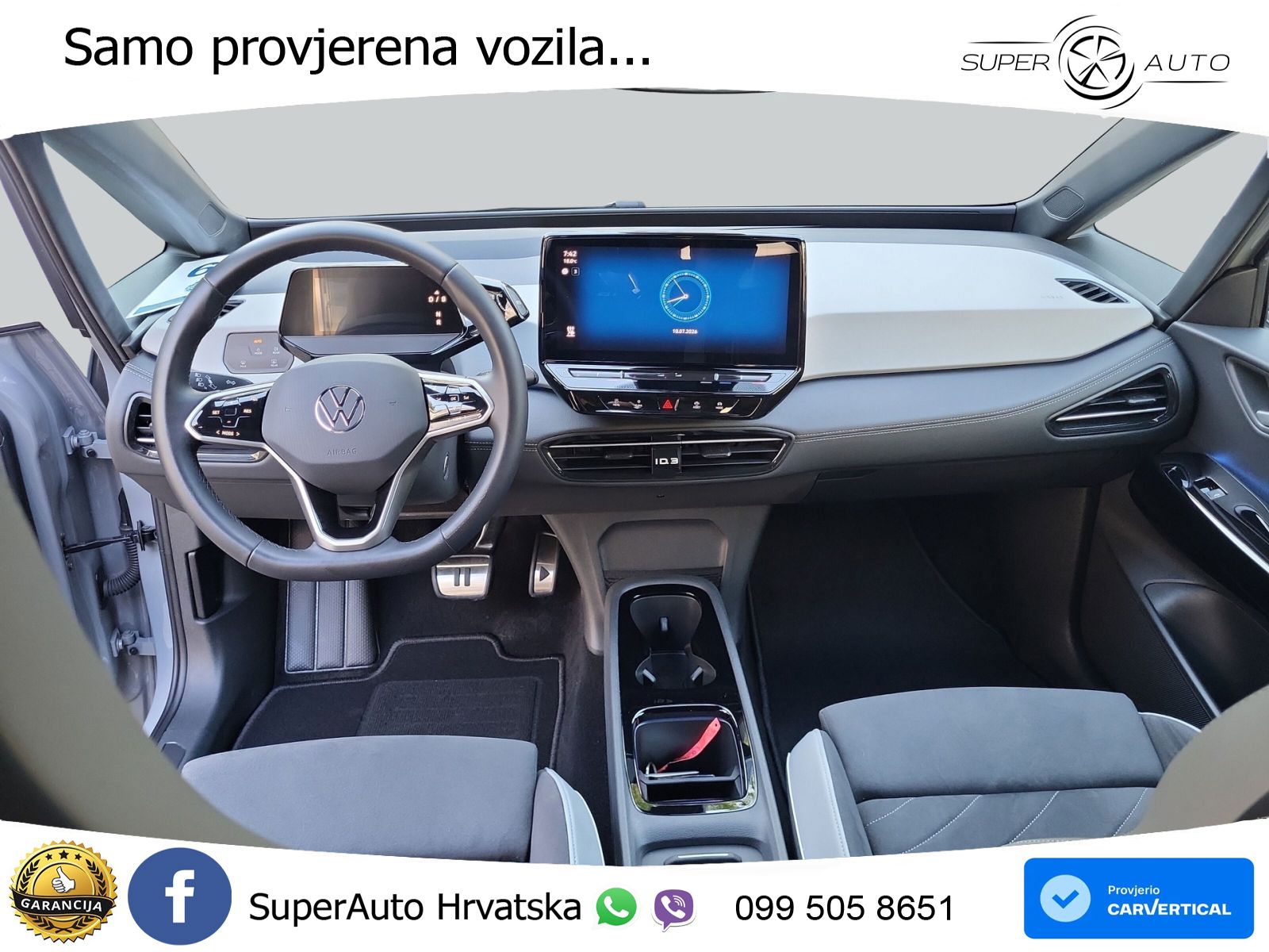 Volkswagen ID.3 Pro 62 kWh (204 KS) LED+GR SJED+ACC