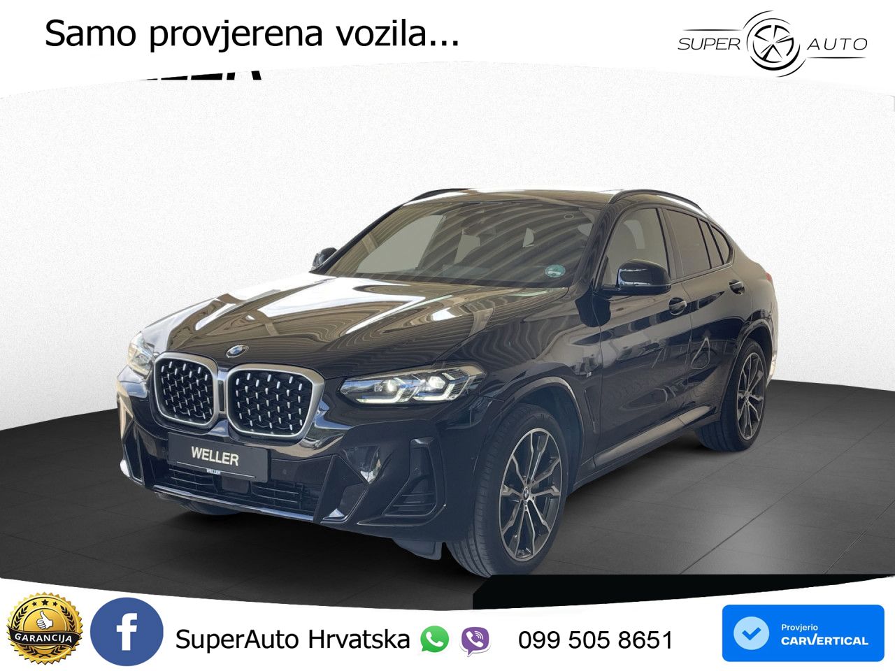 BMW X4 30d (286 KS) xDrive Steptronic M Sport LED+GR SJED+ACC