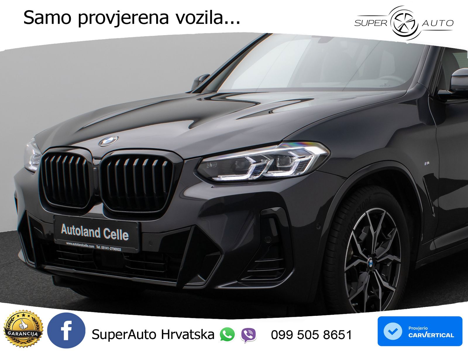BMW X3 20d xDrive Steptronic M Sport LED+GR SJED+ACC