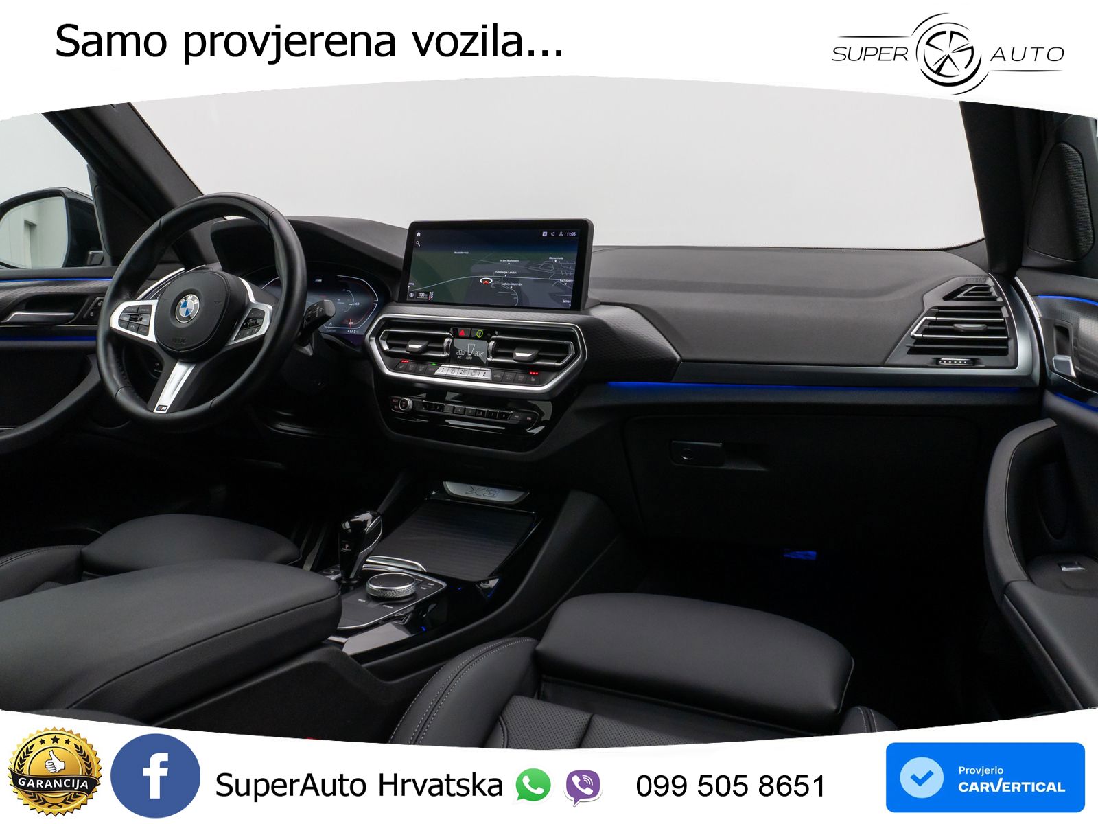 BMW X3 20d xDrive Steptronic M Sport LED+GR SJED+ACC