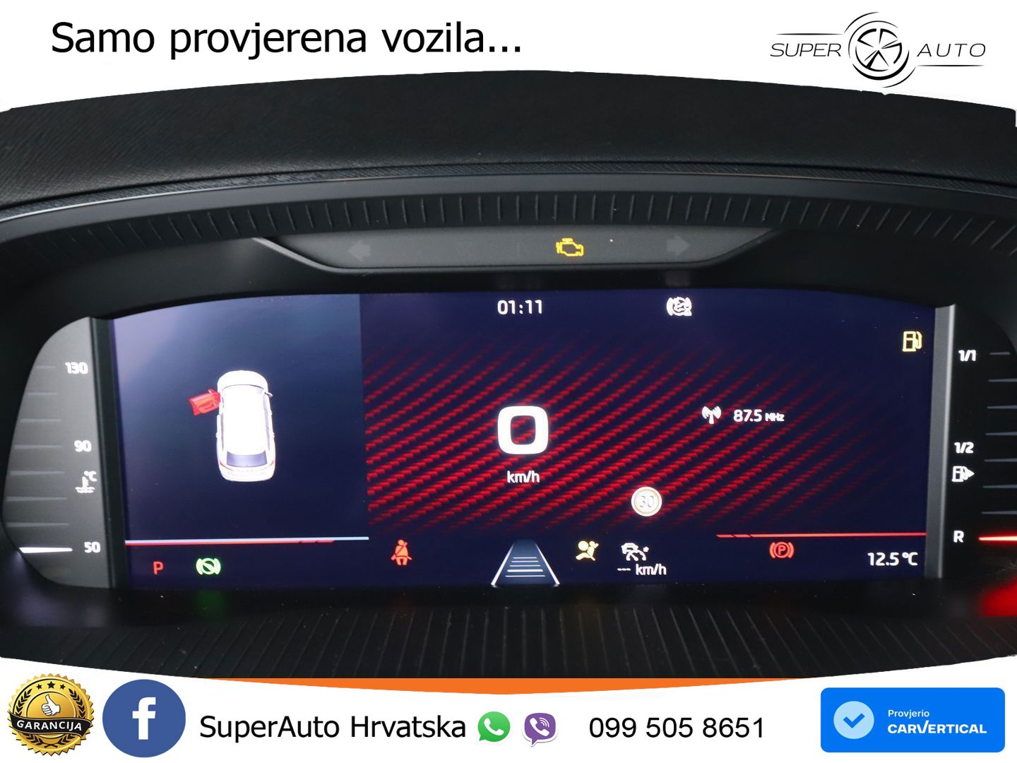 Škoda Octavia Combi RS 2.0 TDI (200 KS) DSG LED+GR SJED+ACC