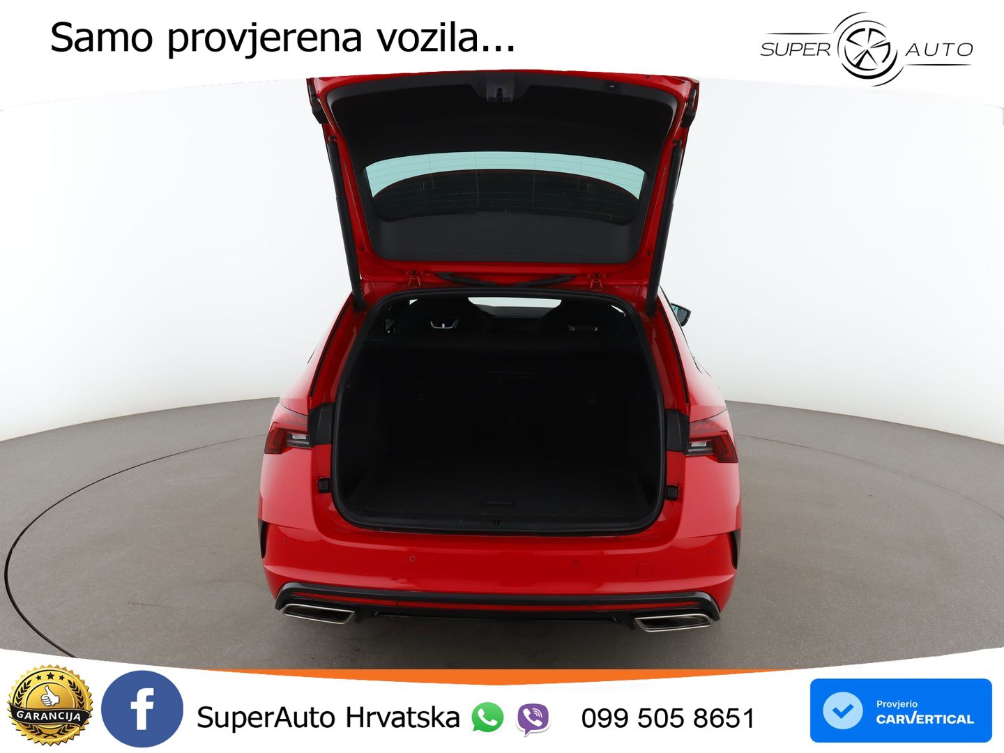 Škoda Octavia Combi RS 2.0 TDI (200 KS) DSG LED+GR SJED+ACC