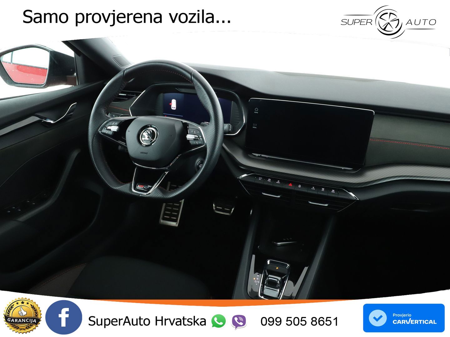 Škoda Octavia Combi RS 2.0 TDI (200 KS) DSG LED+GR SJED+ACC