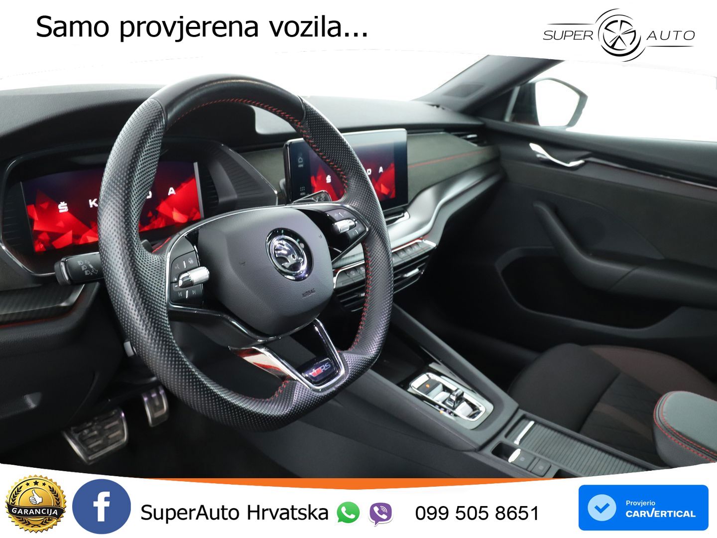 Škoda Octavia Combi RS 2.0 TDI (200 KS) DSG LED+GR SJED+ACC