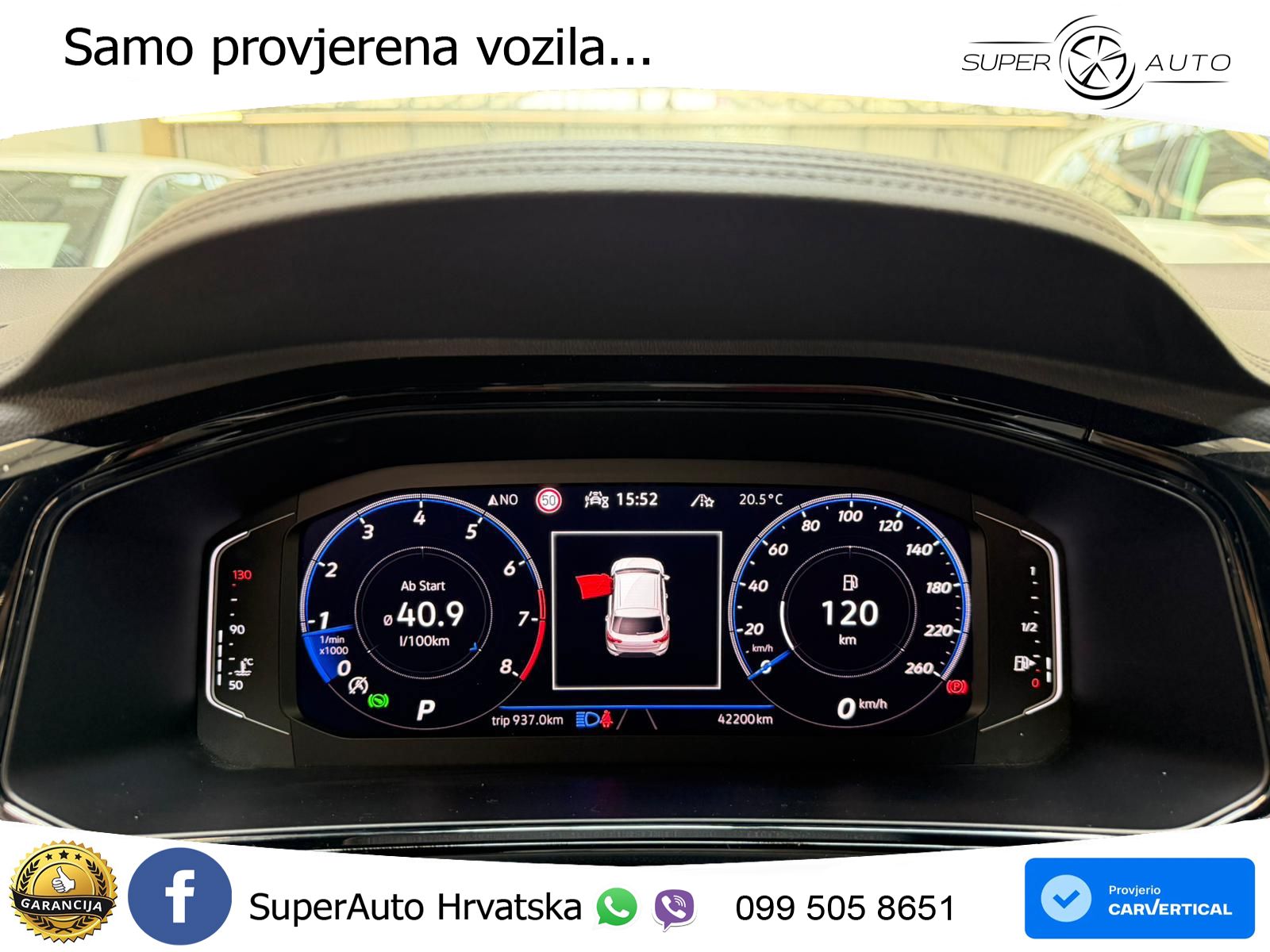 Volkswagen T-Roc I 2.0 TSI (190 KS) 4M DSG LED+GR SJED+ACC