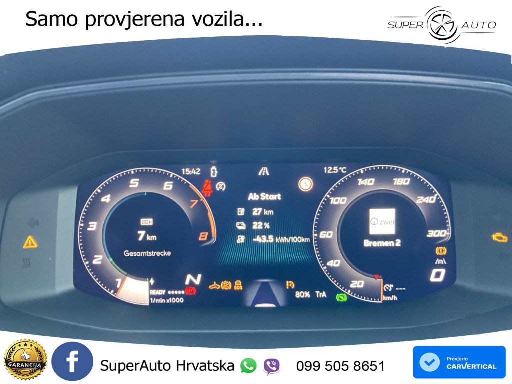Cupra Formentor 1.5 TSI (204 KS) e-Hybrid DSG LED+GR SJED+ACC