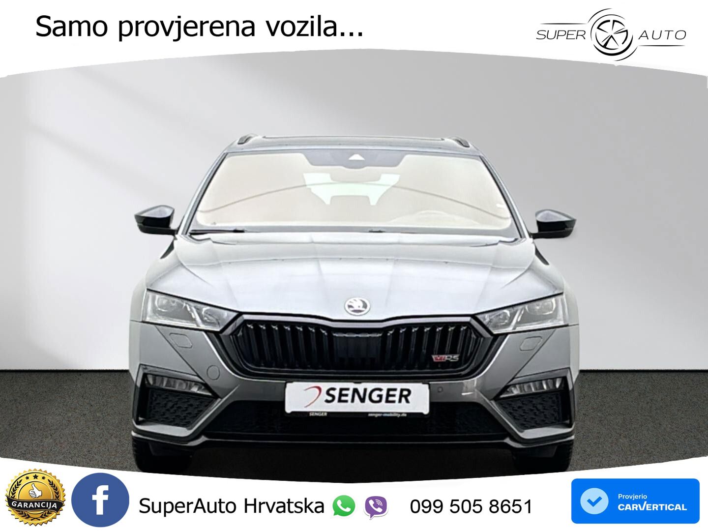 Škoda Octavia Combi RS 2.0 TDI (200 KS) DSG MATRIX+GR SJED+KAM