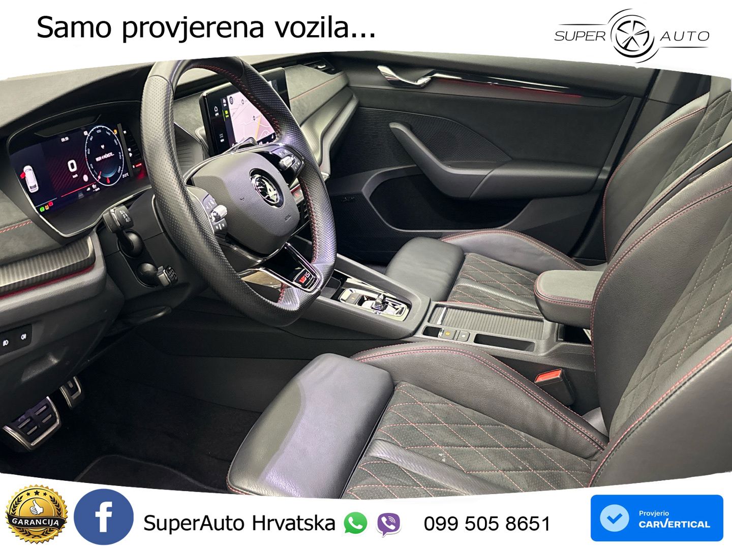 Škoda Octavia Combi RS 2.0 TDI (200 KS) DSG MATRIX+GR SJED+KAM