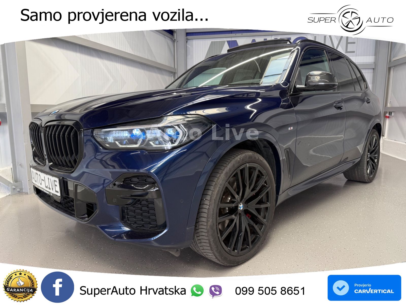 BMW X5 30d (286 KS) xDrive Steptronic LED+GR SJED+ACC