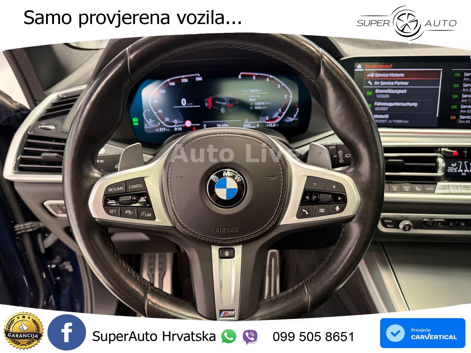BMW X5 30d (286 KS) xDrive Steptronic LED+GR SJED+ACC