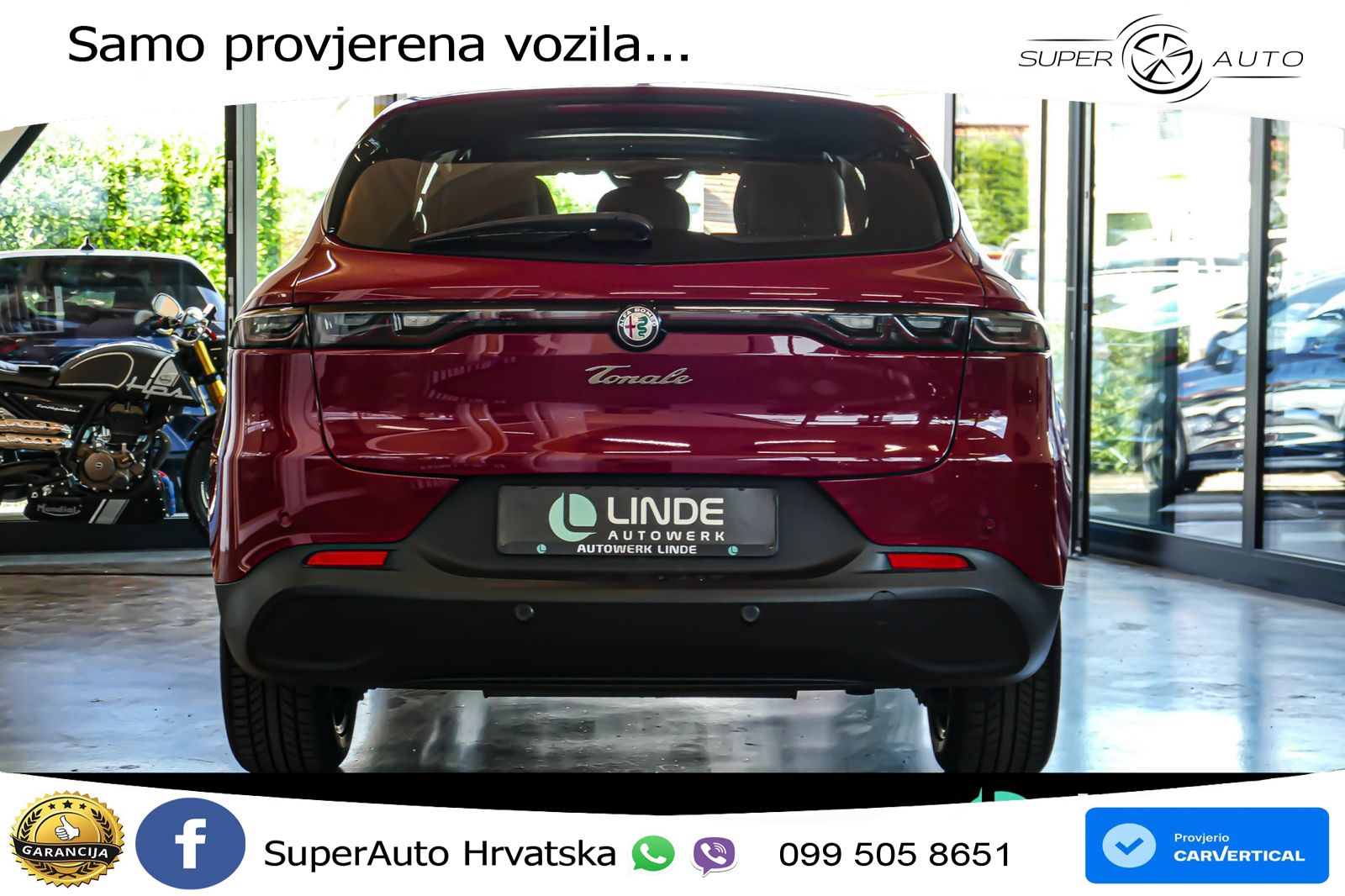 Alfa Romeo Tonale 1.5 Turbo (130 KS) 48V-Hybrid TCT LED+GR SJED+ACC