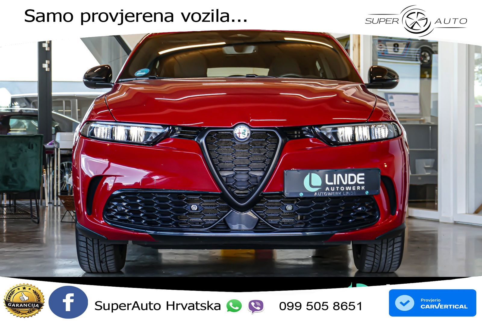 Alfa Romeo Tonale 1.5 Turbo (130 KS) 48V-Hybrid TCT LED+GR SJED+ACC