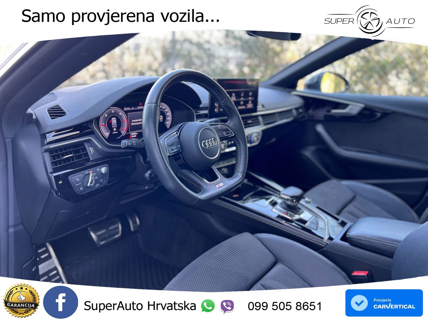 Audi A5 Sportback 40 TDI (190 KS) S tronic S line MATRIX+GR SJED+KAM