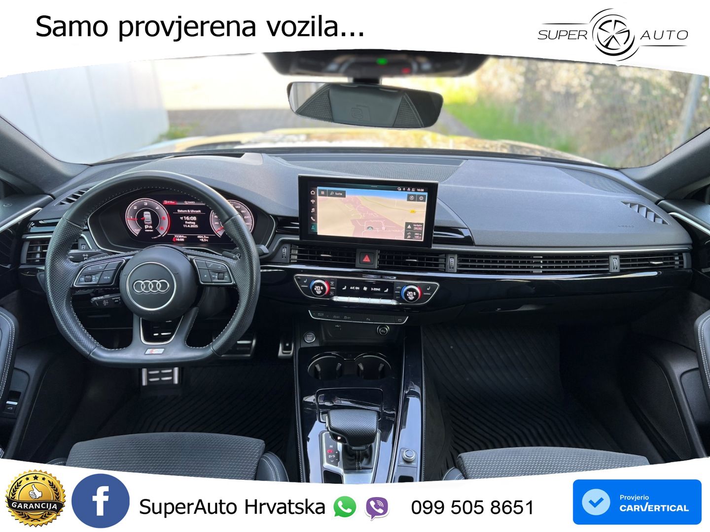 Audi A5 Sportback 40 TDI (190 KS) S tronic S line MATRIX+GR SJED+KAM