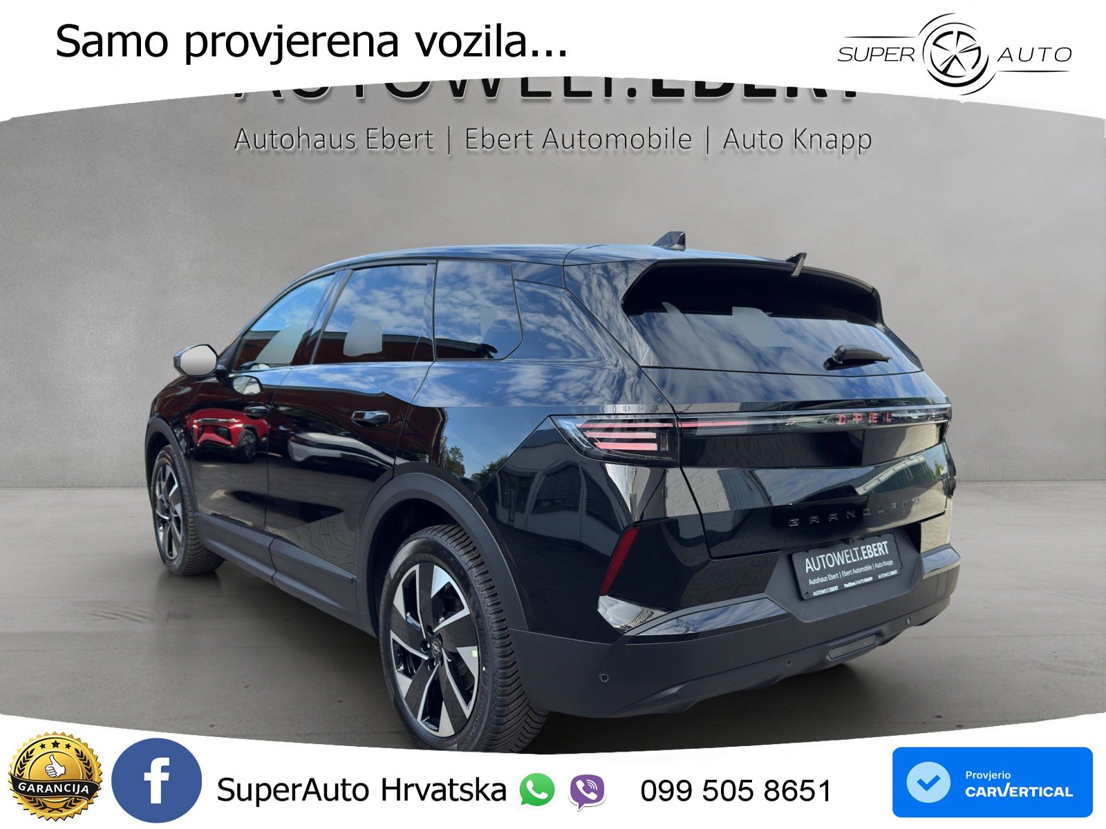 Opel Grandland 1.2 Turbo (145 KS) Hybrid eDCT Ultimate ACC+HEAD+GR SJED+360+PANO