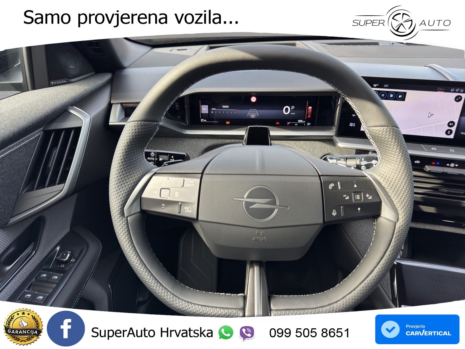 Opel Grandland 1.2 Turbo (145 KS) Hybrid eDCT Ultimate ACC+HEAD+GR SJED+360+PANO