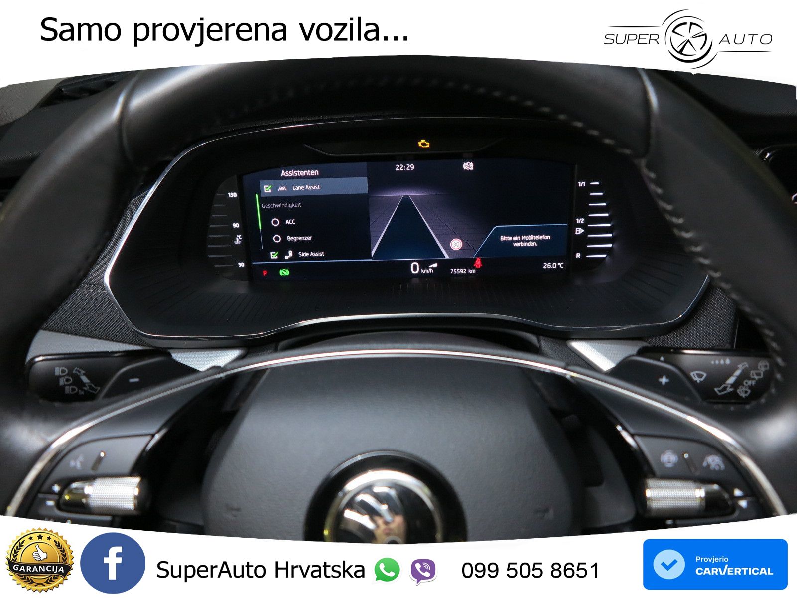 Škoda Octavia Combi 2.0 TDI (150 KS) DSG LED+GR SJED+ACC