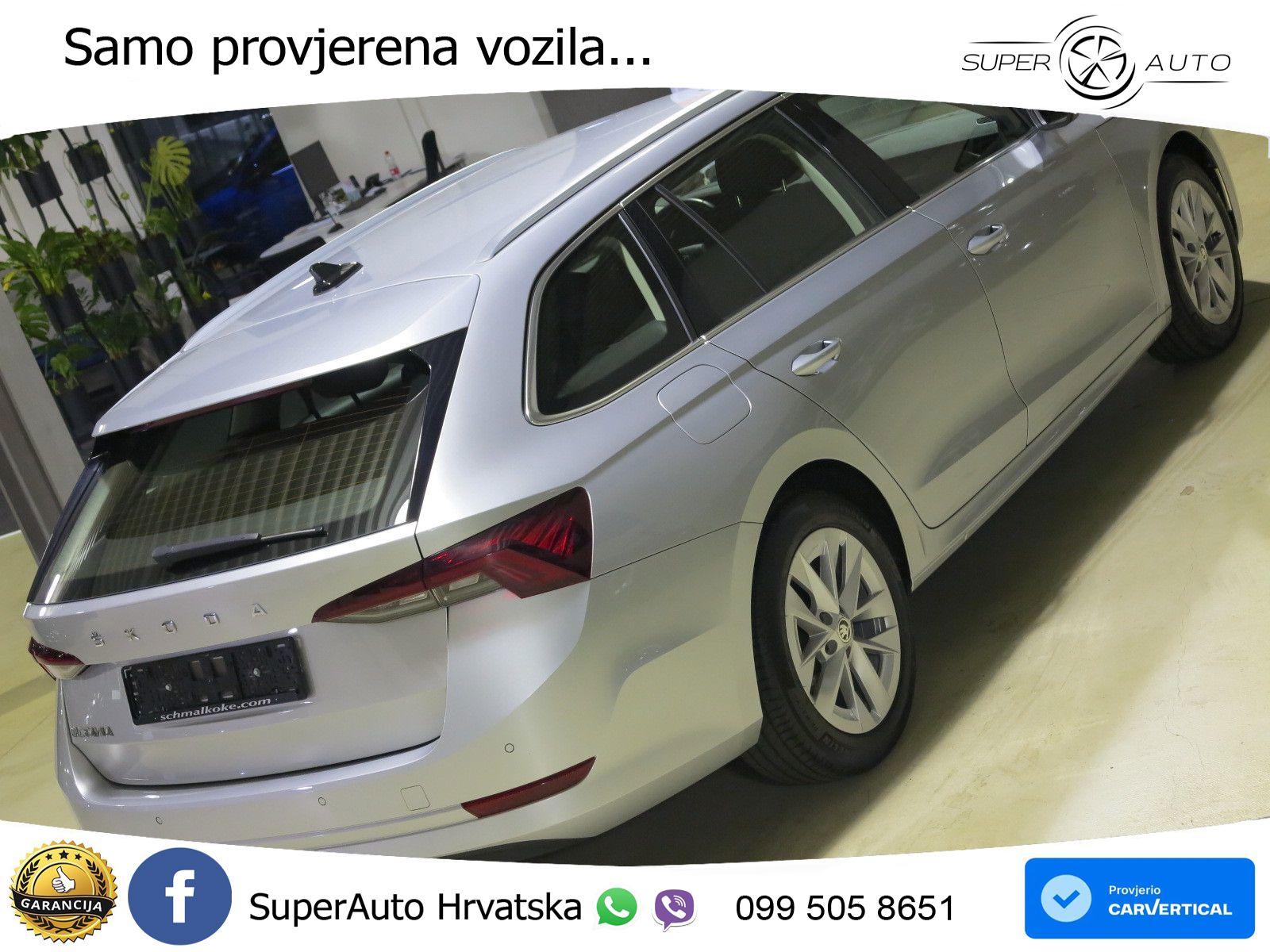 Škoda Octavia Combi 2.0 TDI (150 KS) DSG LED+GR SJED+ACC