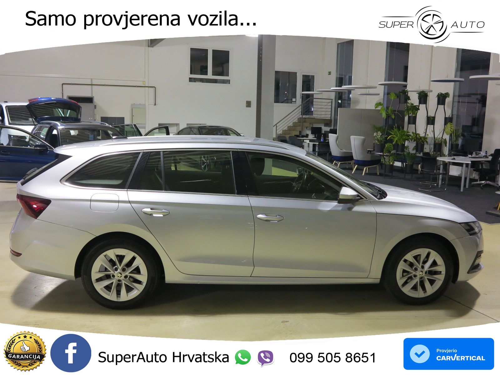Škoda Octavia Combi 2.0 TDI (150 KS) DSG LED+GR SJED+ACC