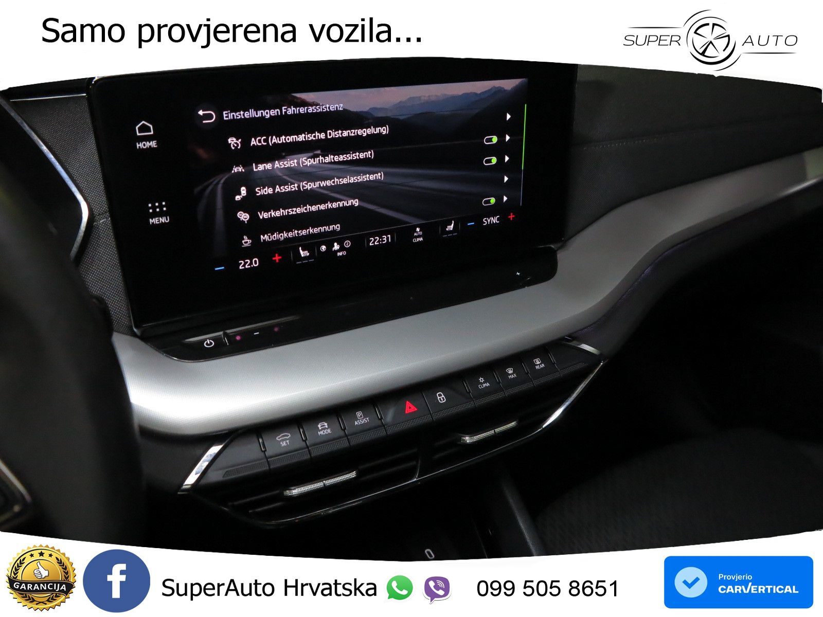 Škoda Octavia Combi 2.0 TDI (150 KS) DSG LED+GR SJED+ACC