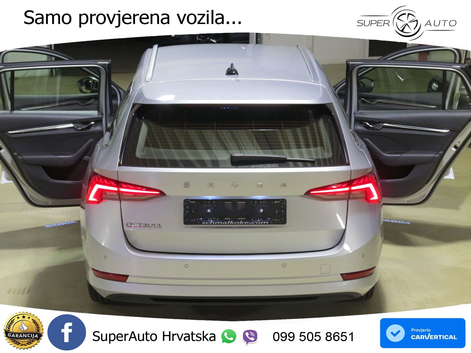 Škoda Octavia Combi 2.0 TDI (150 KS) DSG LED+GR SJED+ACC