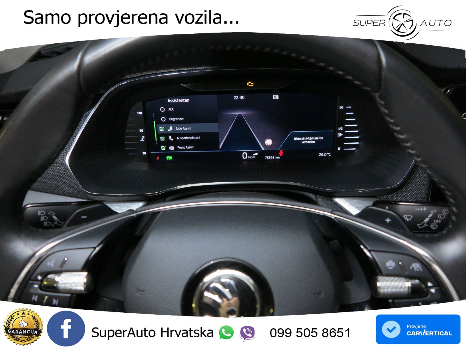 Škoda Octavia Combi 2.0 TDI (150 KS) DSG LED+GR SJED+ACC