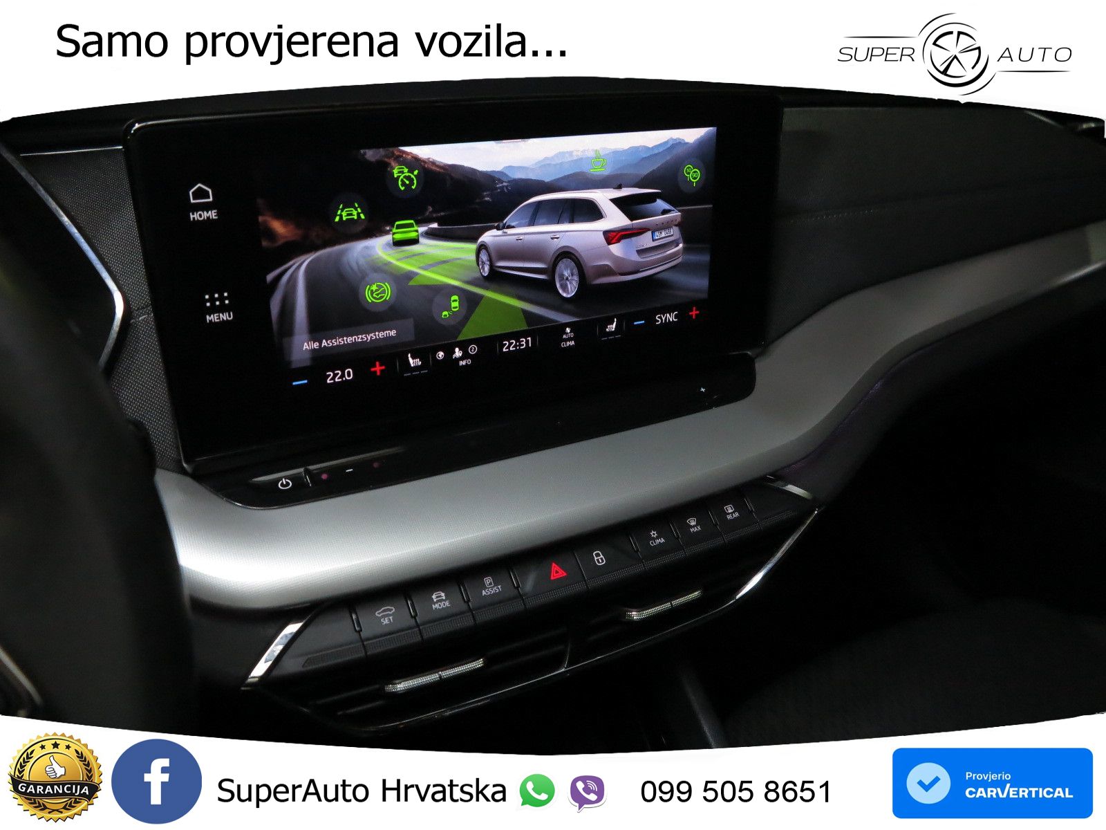 Škoda Octavia Combi 2.0 TDI (150 KS) DSG LED+GR SJED+ACC