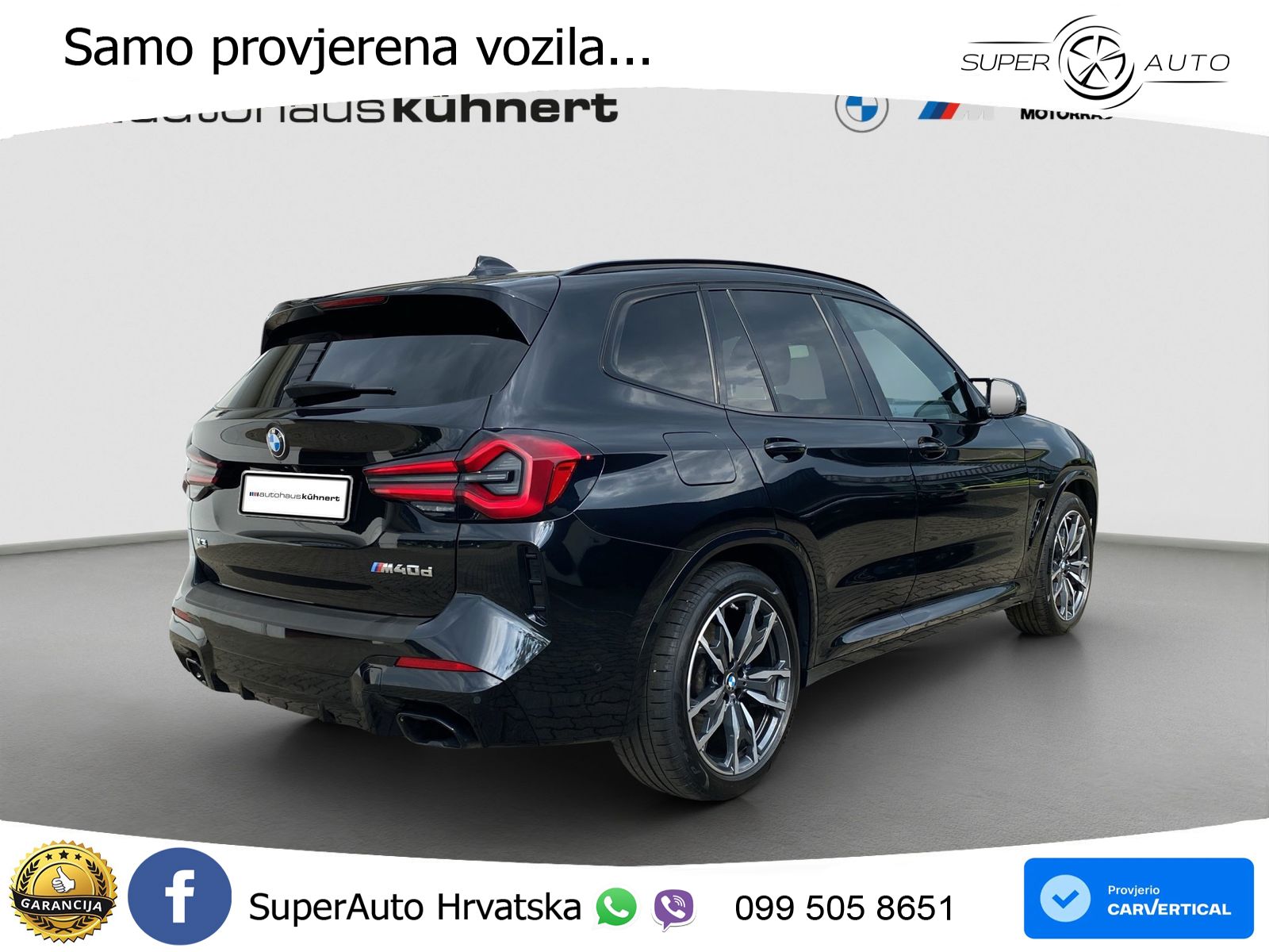 BMW X3 M40d xDrive Steptronic LED+GR SJED+ACC
