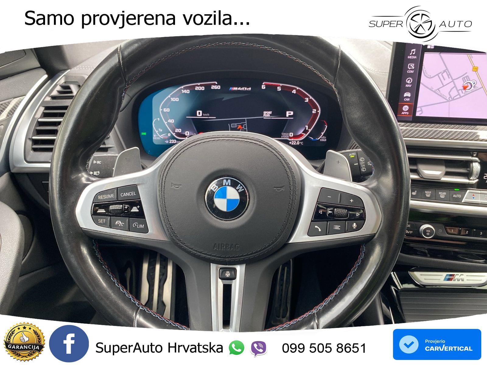 BMW X3 M40d xDrive Steptronic LED+GR SJED+ACC