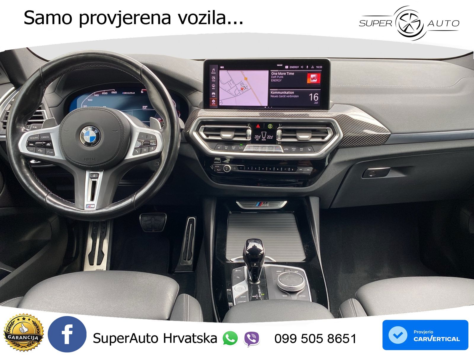 BMW X3 M40d xDrive Steptronic LED+GR SJED+ACC