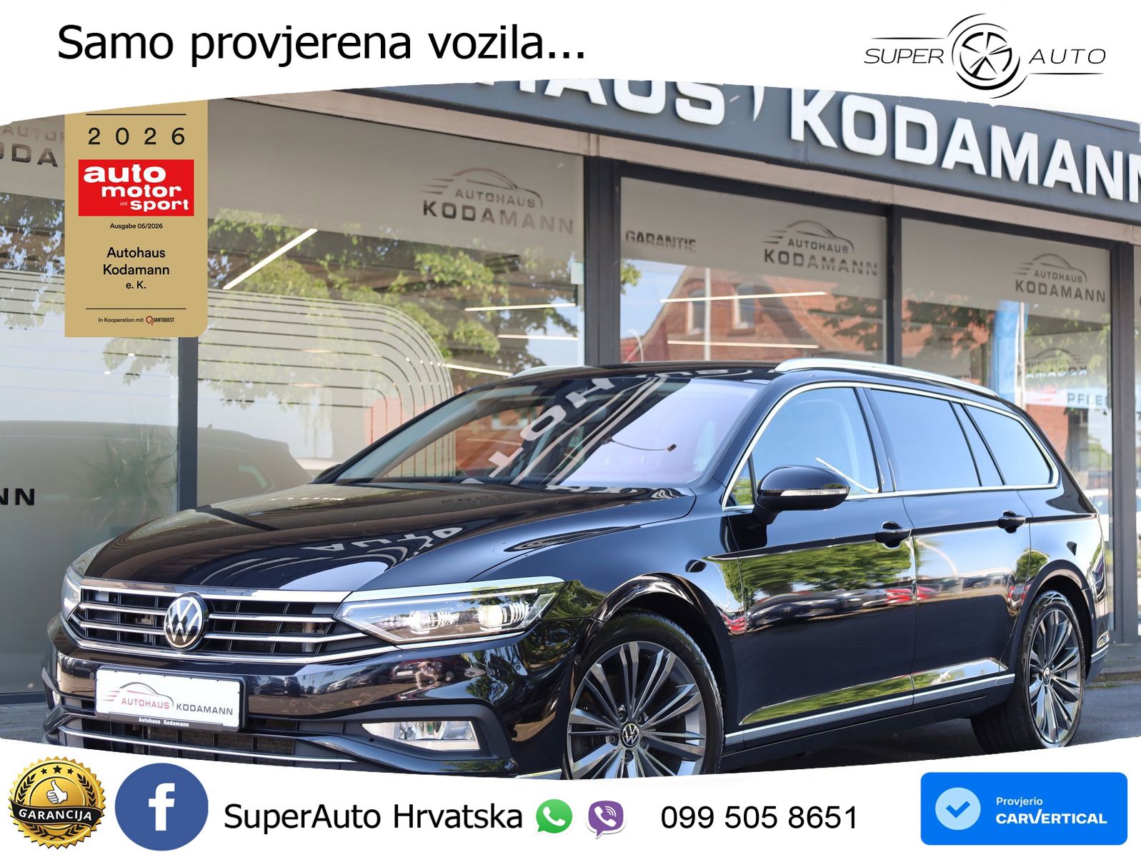 Volkswagen Passat Variant 2.0 TDI (200 KS) DSG R-Line MATRIX+GR SJED+KAM