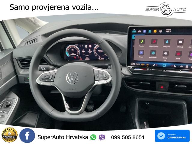 Volkswagen Caddy Cargo Motor: 2,0 l TDI KR CLIMATRONIK+AHZV 102 KS