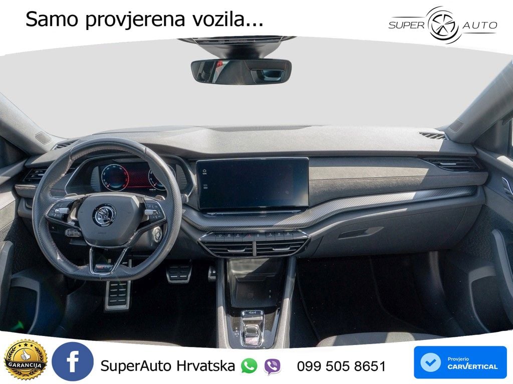 Škoda Octavia Combi RS 2.0 TDI (200 KS) 4x4 DSG LED+GR SJED+ACC