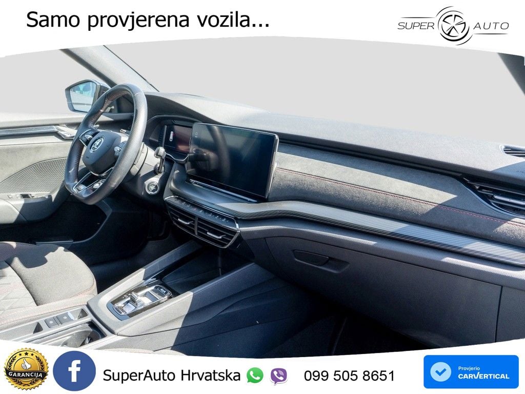 Škoda Octavia Combi RS 2.0 TDI (200 KS) 4x4 DSG LED+GR SJED+ACC