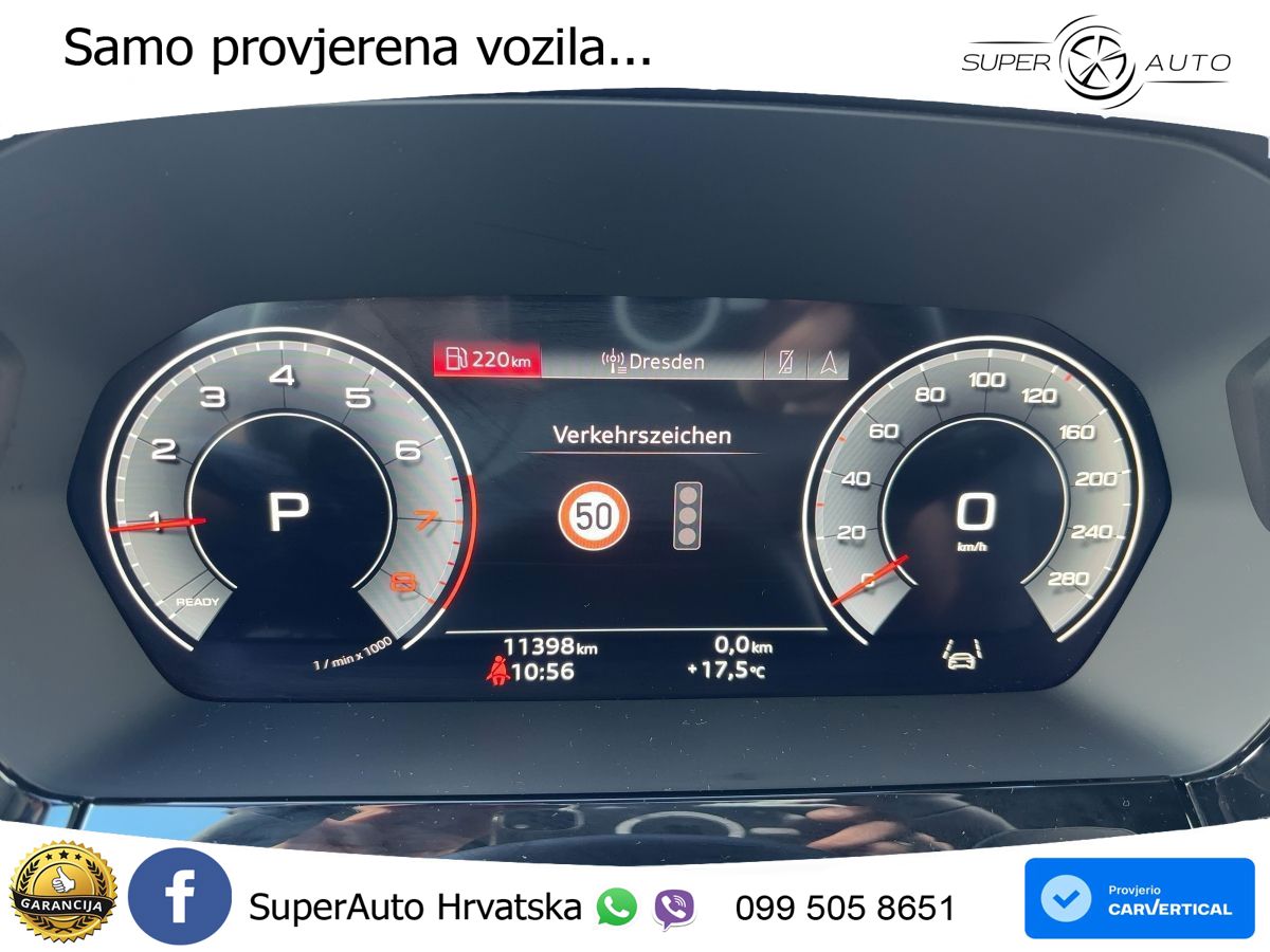 Audi A3 35 TFSI (150 KS) S tronic advanced LED+GR SJED+ACC