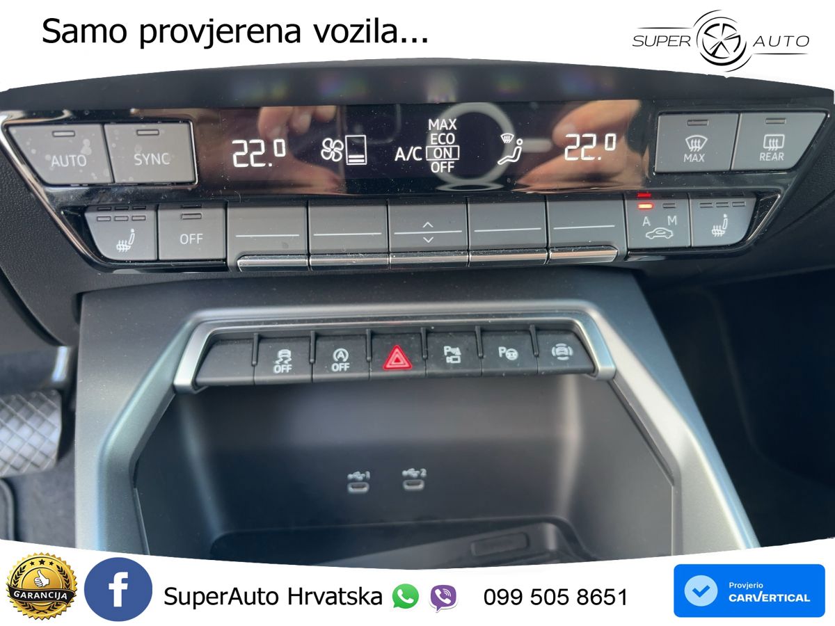 Audi A3 35 TFSI (150 KS) S tronic advanced LED+GR SJED+ACC