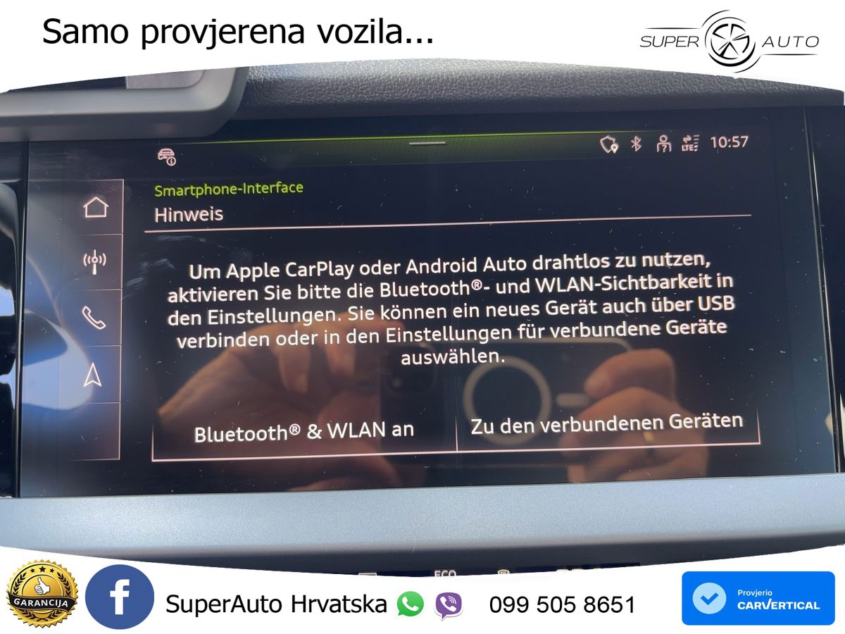 Audi A3 35 TFSI (150 KS) S tronic advanced LED+GR SJED+ACC
