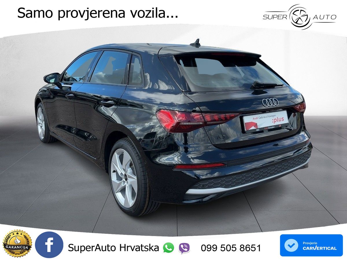 Audi A3 35 TFSI (150 KS) S tronic advanced LED+GR SJED+ACC