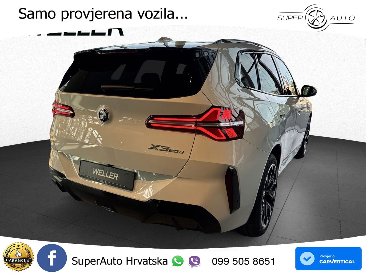 BMW X3 20d xDrive Steptronic M Sport LED+GR SJED+ACC