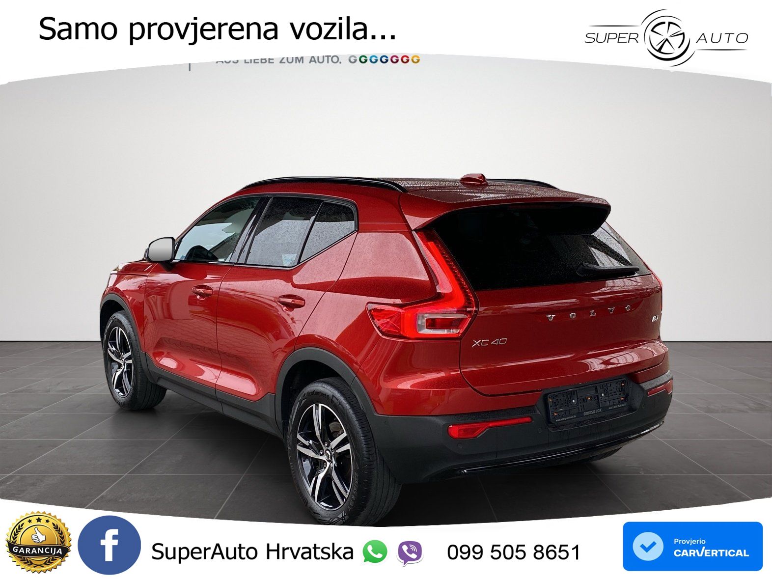 Volvo XC40 2.0 B4 AWD 197 KS Automatic LED+GR SJED+ACC