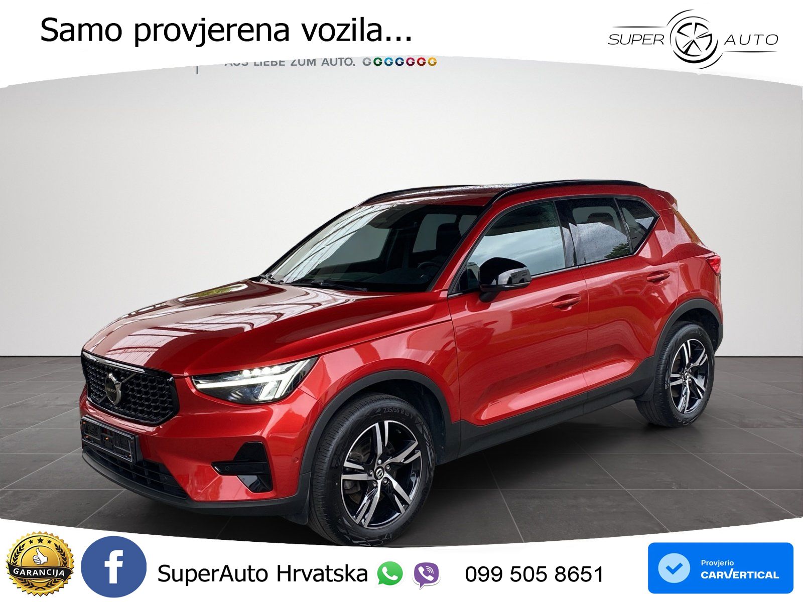 Volvo XC40 2.0 B4 AWD 197 KS Automatic LED+GR SJED+ACC