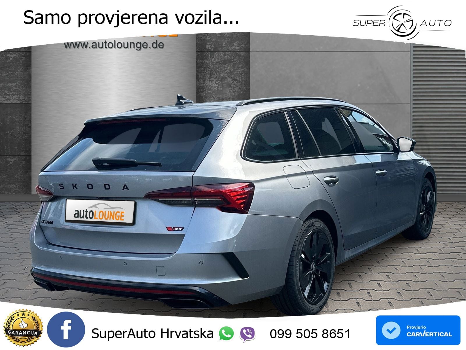 Škoda Octavia Combi RS 2.0 TSI (265 KS) DSG MATRIX+GR SJED+KAM