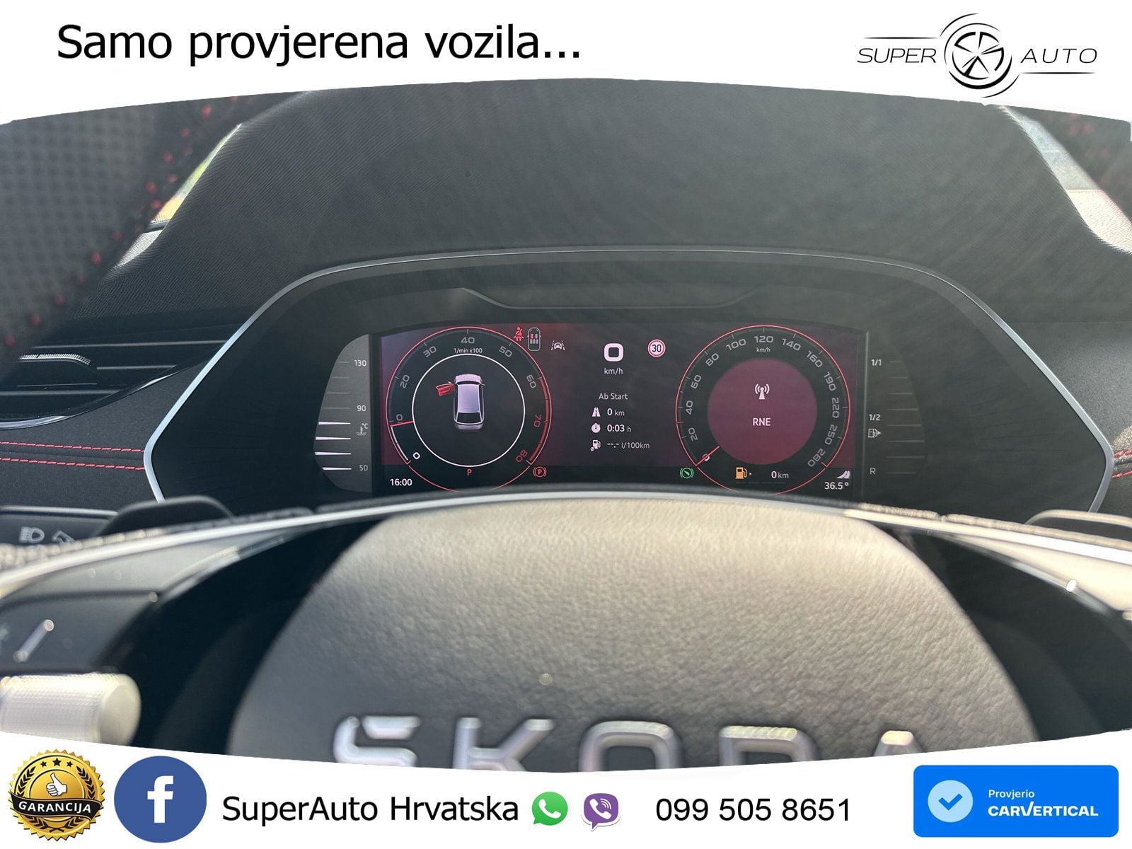 Škoda Octavia Combi RS 2.0 TSI (265 KS) DSG MATRIX+GR SJED+KAM